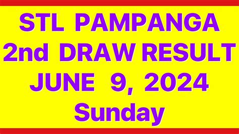 stl pampanga result